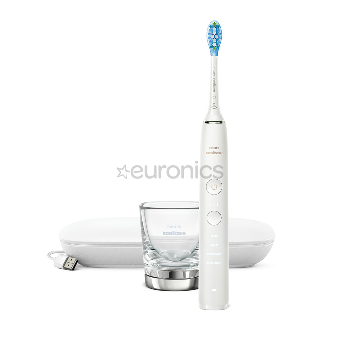Philips Sonicare DiamondClean 9000, белый - Электрическая зубная щетка