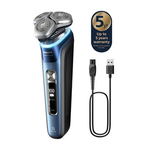 Philips i9000 Prestige, Wet & Dry, zila - Skuveklis