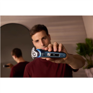 Philips i9000 Prestige, Wet & Dry, zila - Skuveklis