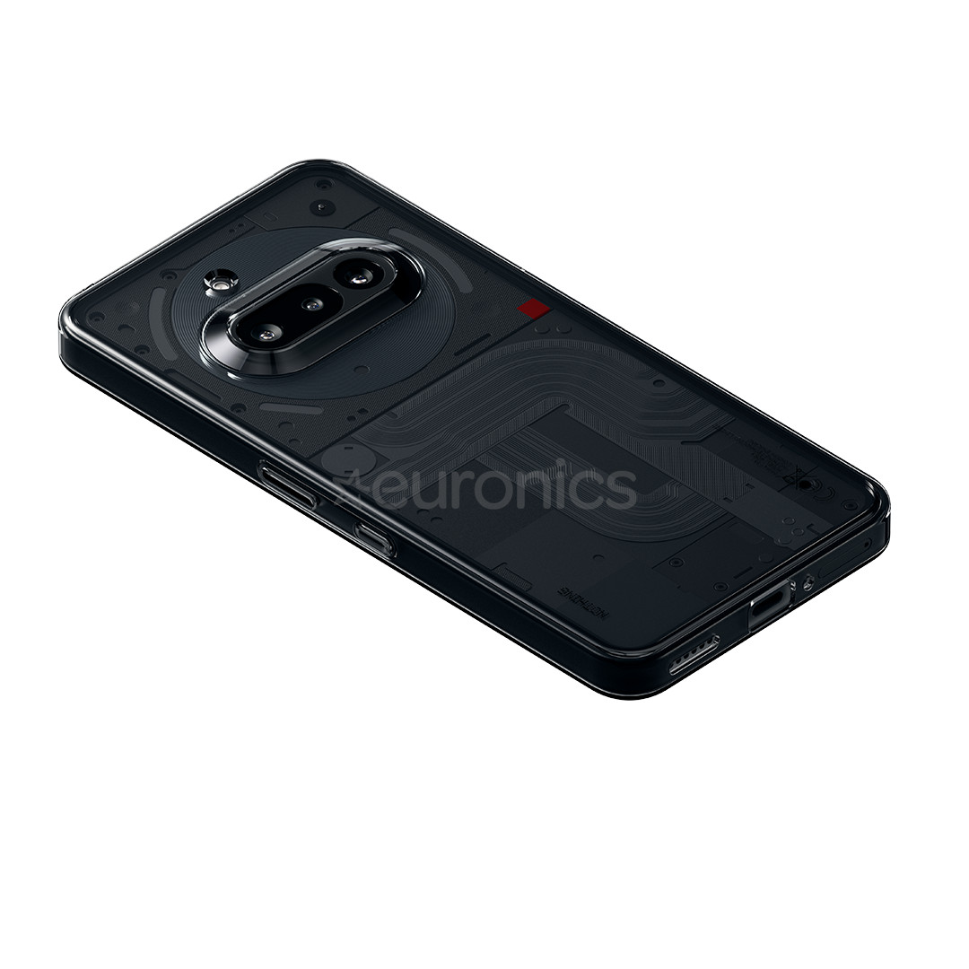 Nothing Phone (3a), 12 GB, 256 GB, melna - Viedtālrunis