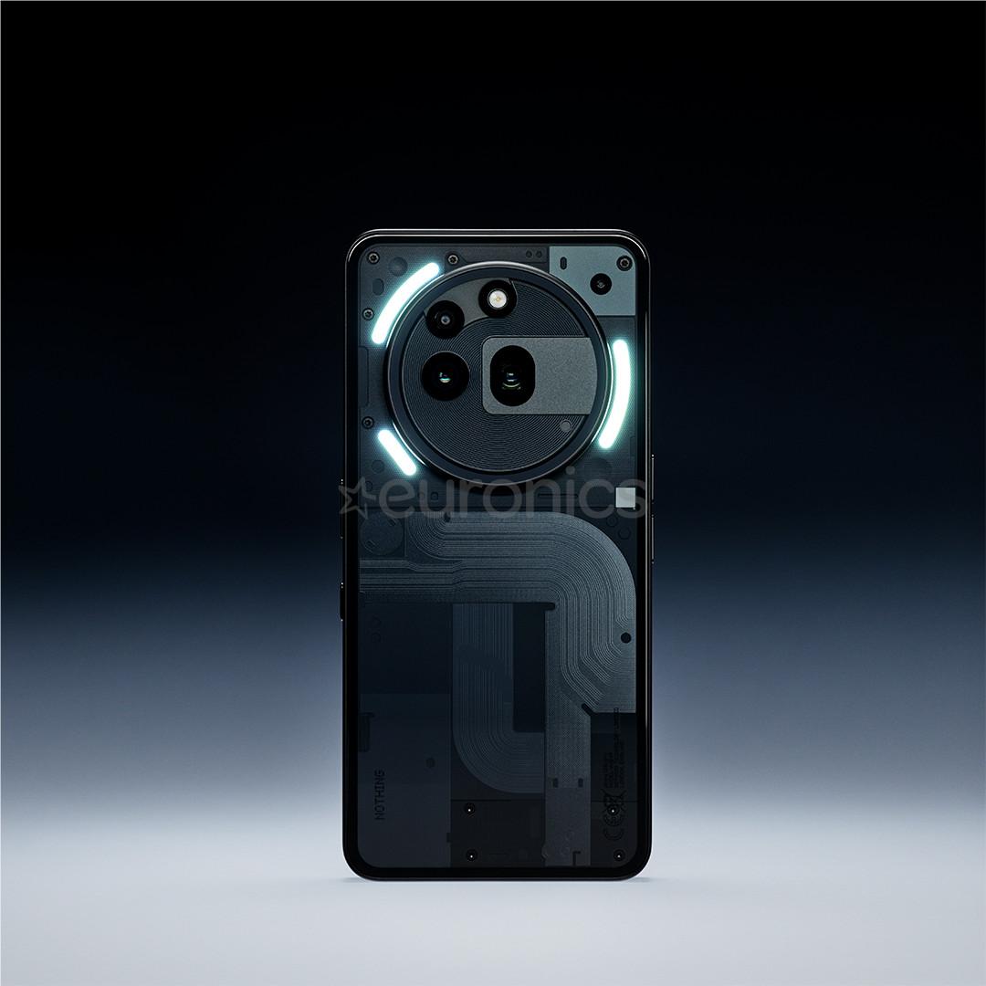 Nothing Phone (3a) Pro, 12 GB, 256 GB, melna - Viedtālrunis