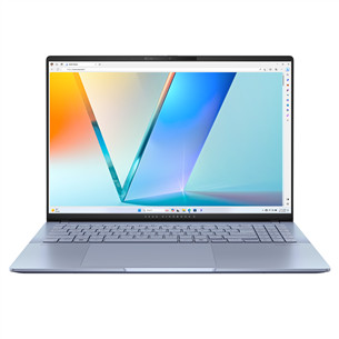 Asus Vivobook S16 OLED, Ultra 7, 16 ГБ, 1 ТБ, ENG, голубой - Ноутбук S5606CA-RI069W