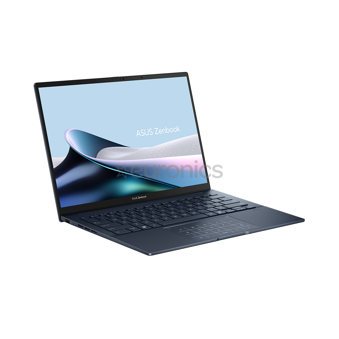 Asus Zenbook 14 OLED, 14'', 3K, OLED, 120 Hz, Ultra 7, 32 GB, 1 TB, ENG, zila - Portatīvais dators