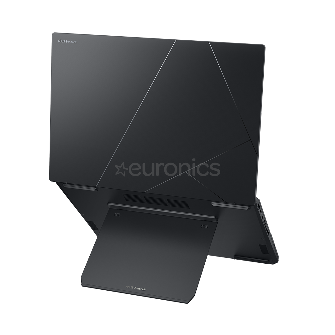 Asus Zenbook Duo OLED, 14'', 3K, OLED, 120 Hz, Ultra 9, 32 GB, 2 TB, ENG, tumši pelēka - Portatīvais dators