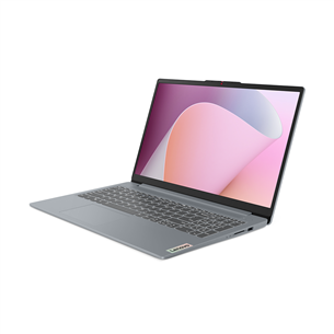 Lenovo IdeaPad Slim 3 15ABR8, 15,6'', TN, Ryzen 5, 16 GB, 512 GB, pelēka - Portatīvais dators