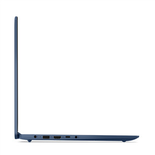 Lenovo IdeaPad Slim 3 15ABR8, 15,6'', TN, Ryzen 5, 16 GB, 512 GB, zila - Portatīvais dators