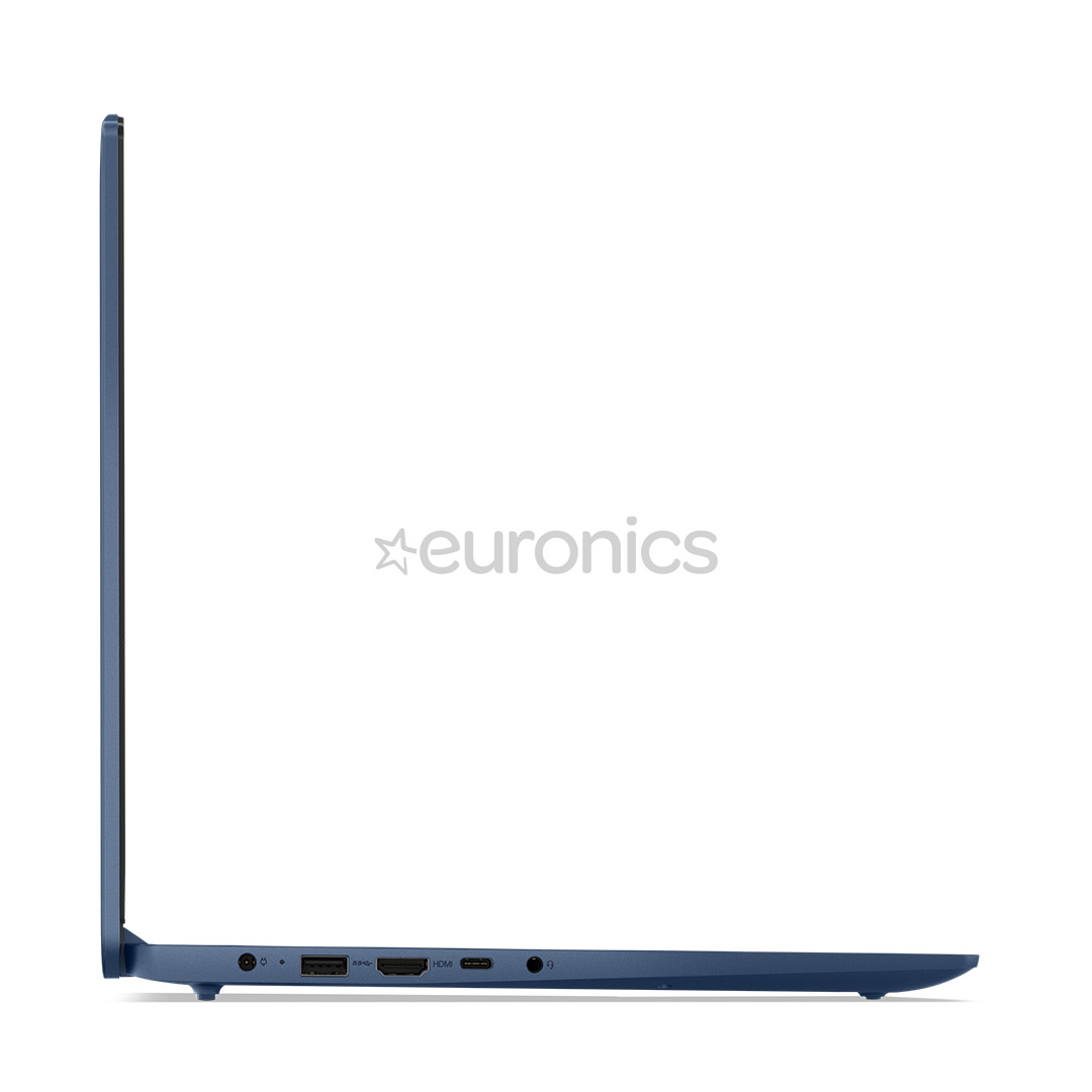 Lenovo IdeaPad Slim 3 15ABR8, 15,6'', TN, Ryzen 5, 16 GB, 512 GB, zila - Portatīvais dators