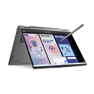 Lenovo Yoga 7 2-in-1 14ILL10, 14'', OLED, WUXGA, Ultra 5, 16 GB, 512 GB, ENG, pelēka - Portatīvais dators