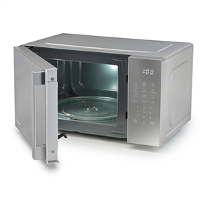 Hisense, 20 L, 700 W, sudraba - Mikroviļņu krāsns