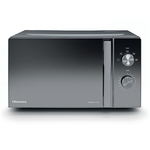 Hisense, 20 L, 700 W, spoguļvirsma/pelēka - Mikroviļņu krāsns H20MOMCP1H