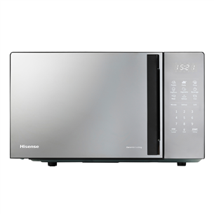 Hisense, 20 L, 700 W, spoguļvirsma/melna - Mikroviļņu krāsns H20MOMBS4HG