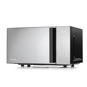 Hisense, 20 L, 700 W, spoguļvirsma/melna - Mikroviļņu krāsns