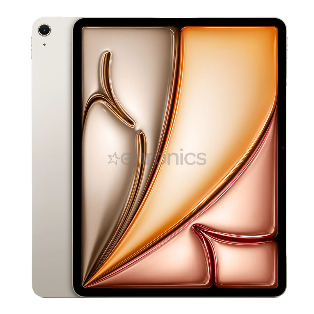 Apple iPad Air 13'' (2025), M3, 128 ГБ, Wi-Fi + Cellular, бежевый - Планшет