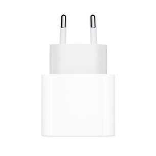 Apple USB-C Power Adapter, 20 W, balta - Lādētājs MD3J4ZM/A