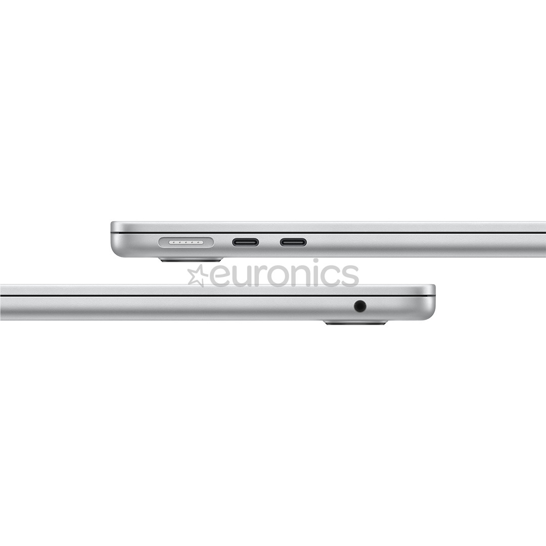 Apple MacBook Air 13 (2025), M4, 10C/8C, 16 GB, 256 GB, ENG, sudraba - Portatīvais dators