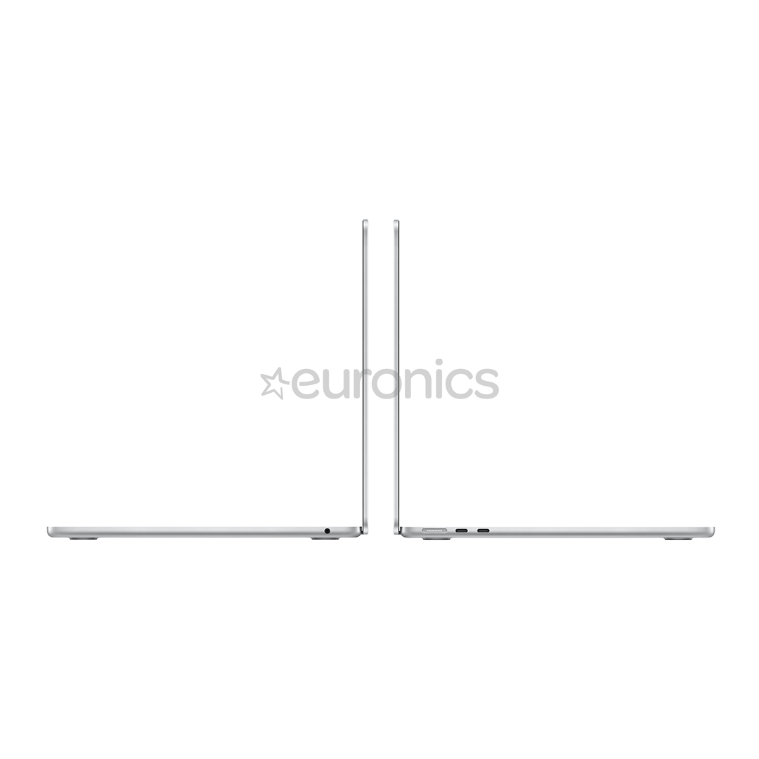 Apple MacBook Air 13 (2025), M4, 10C/10C, 16 GB, 512 GB, SWE, sudraba - Portatīvais dators