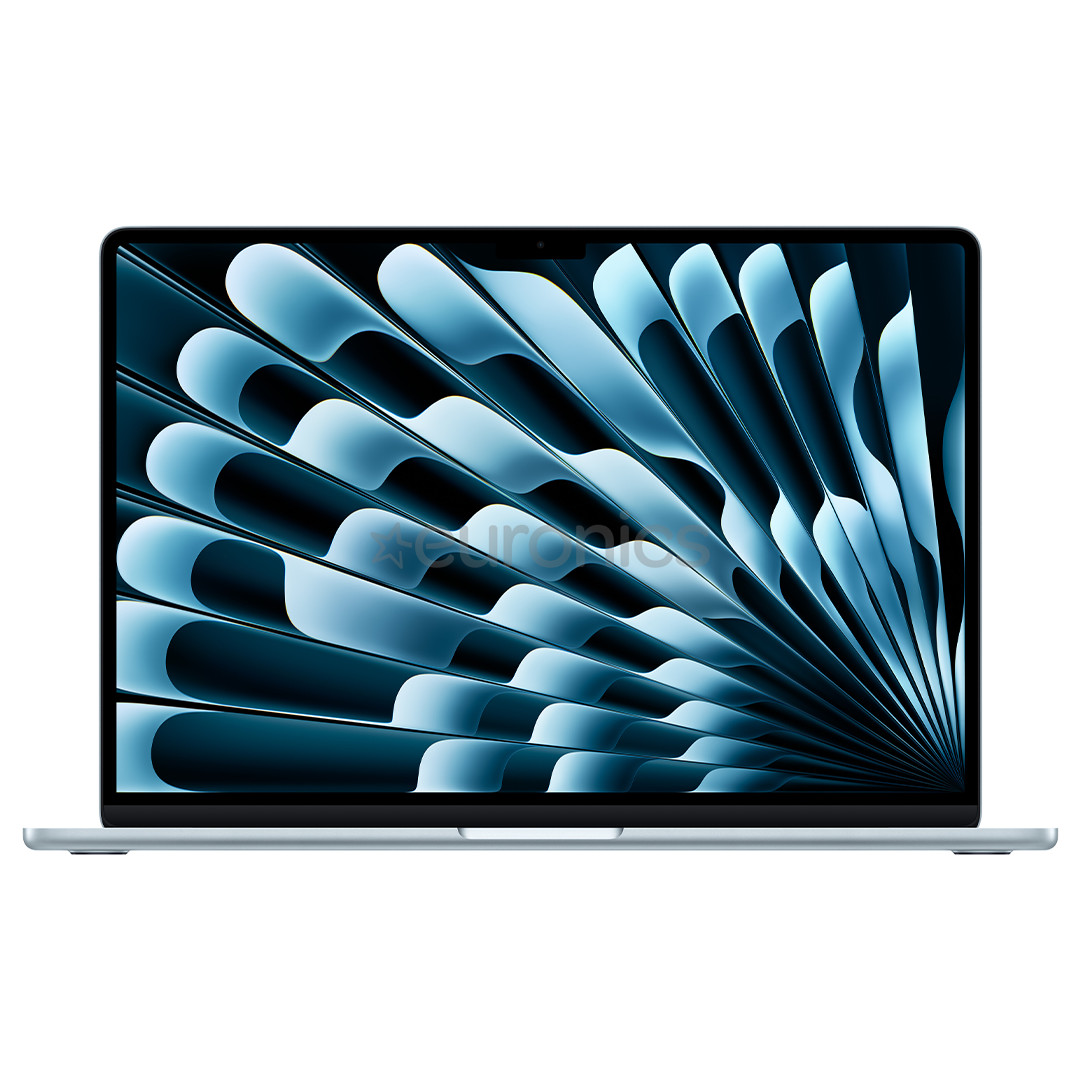 Apple MacBook Air 15 (2025), M4, 10C/10C, 16 GB, 256 GB, RUS, zila - Portatīvais dators