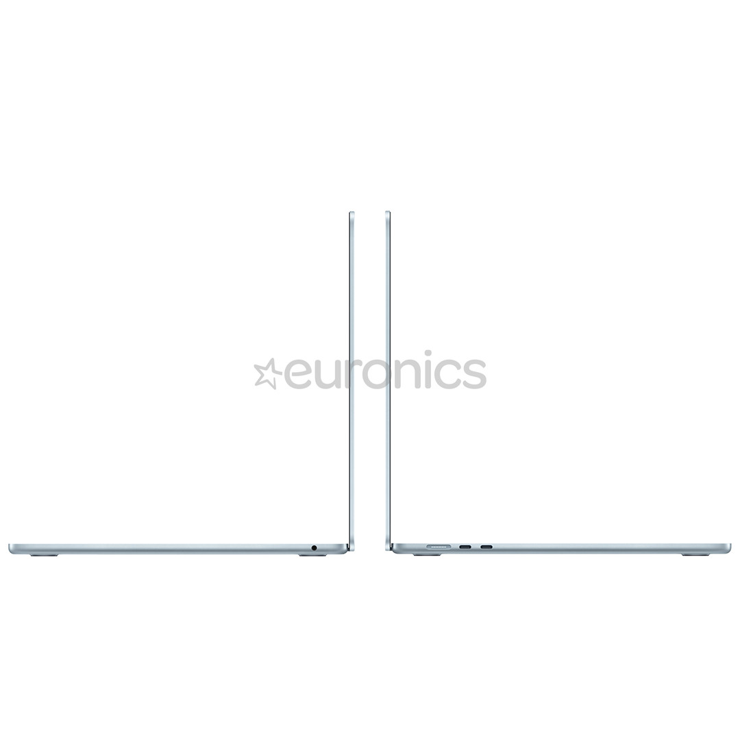 Apple MacBook Air 15 (2025), M4, 10C/10C, 16 GB, 256 GB, RUS, zila - Portatīvais dators