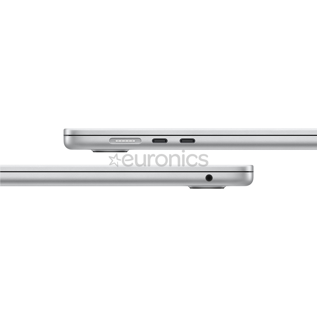 Apple MacBook Air 15 (2025), M4, 10C/10C, 16 GB, 256 GB, RUS, sudraba - Portatīvais dators