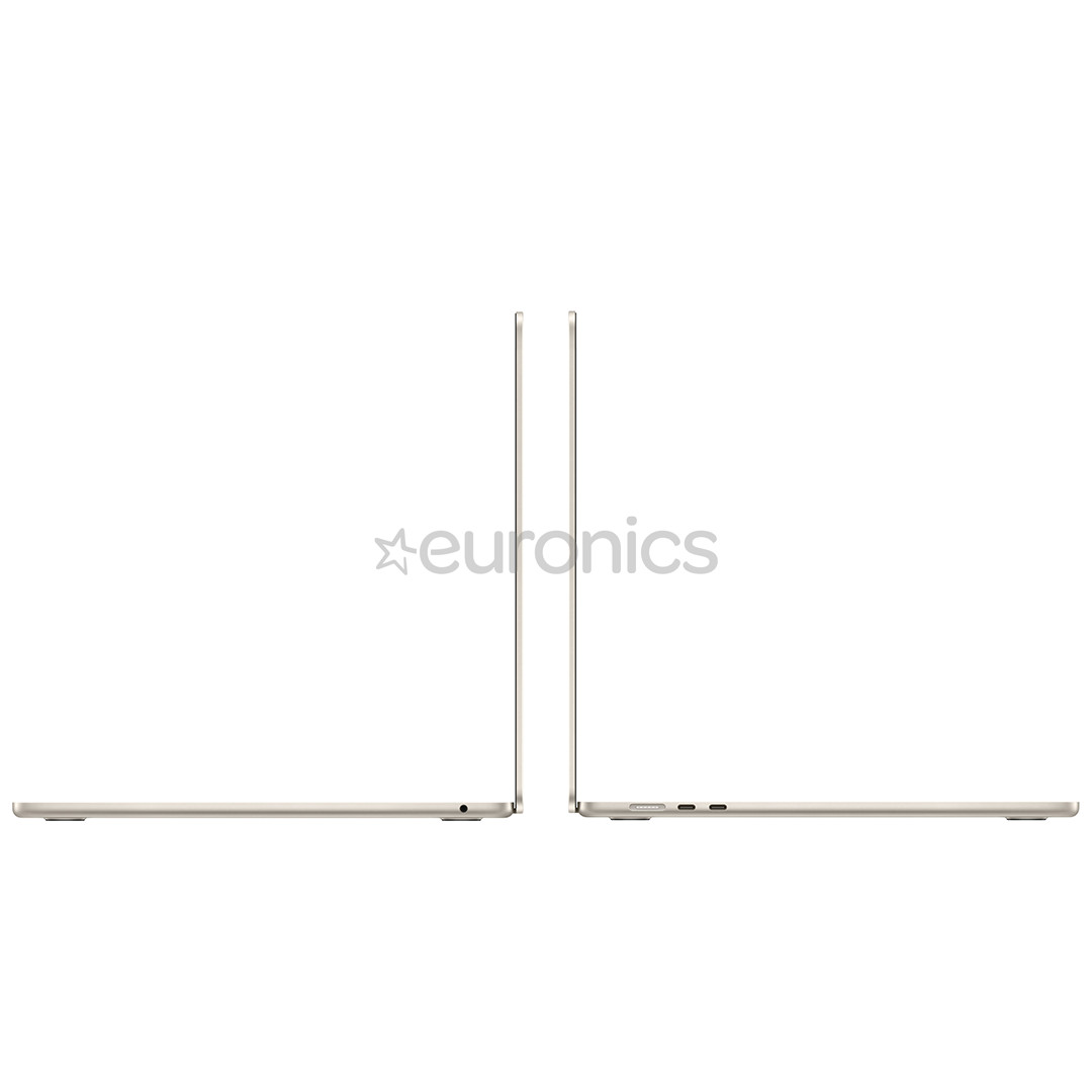 Apple MacBook Air 15 (2025), M4, 10C/10C, 16 GB, 512 GB, ENG, zelta - Portatīvais dators