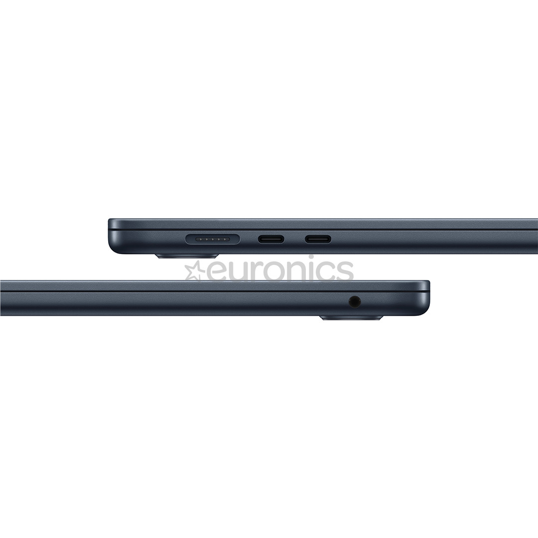 Apple MacBook Air 15 (2025), M4, 10C/10C, 16 GB, 256 GB, SWE, melna - Portatīvais dators