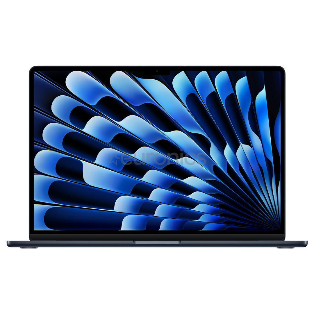Apple MacBook Air 15 (2025), M4, 10C/10C, 16 GB, 512 GB, RUS, melna - Portatīvais dators