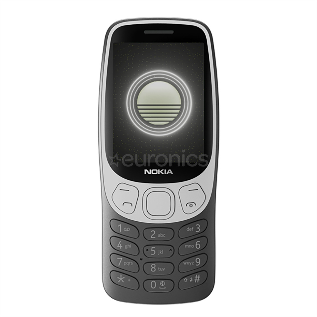 Nokia 3210 4G, Dual SIM, черный - Мобильный телефон