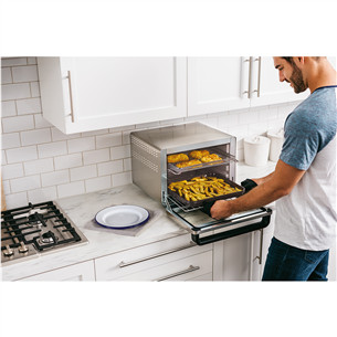 Ninja Foodi 10-in-1, 2400 W, melna/sudraba - Mini krāsniņa