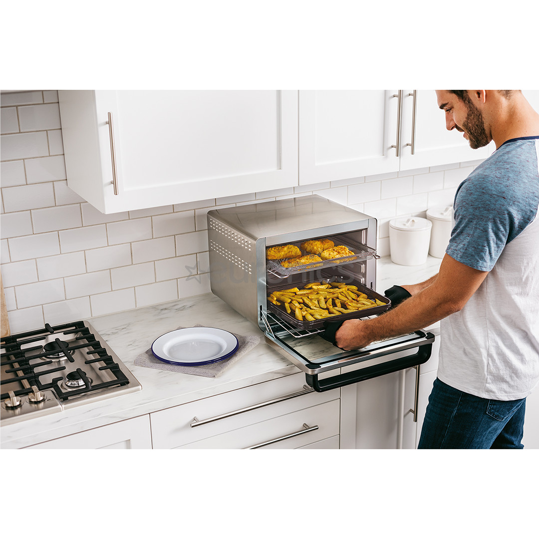 Ninja Foodi 10-in-1, 2400 W, melna/sudraba - Mini krāsniņa