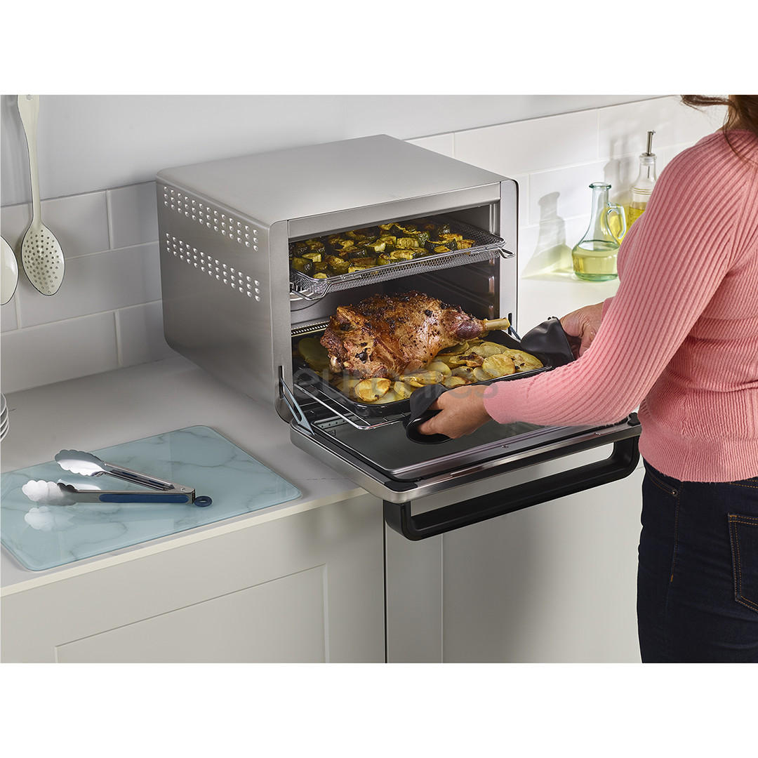 Ninja Foodi 10-in-1, 2400 W, melna/sudraba - Mini krāsniņa