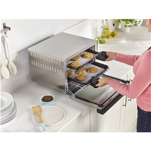 Ninja Foodi 10-in-1, 2400 W, melna/sudraba - Mini krāsniņa