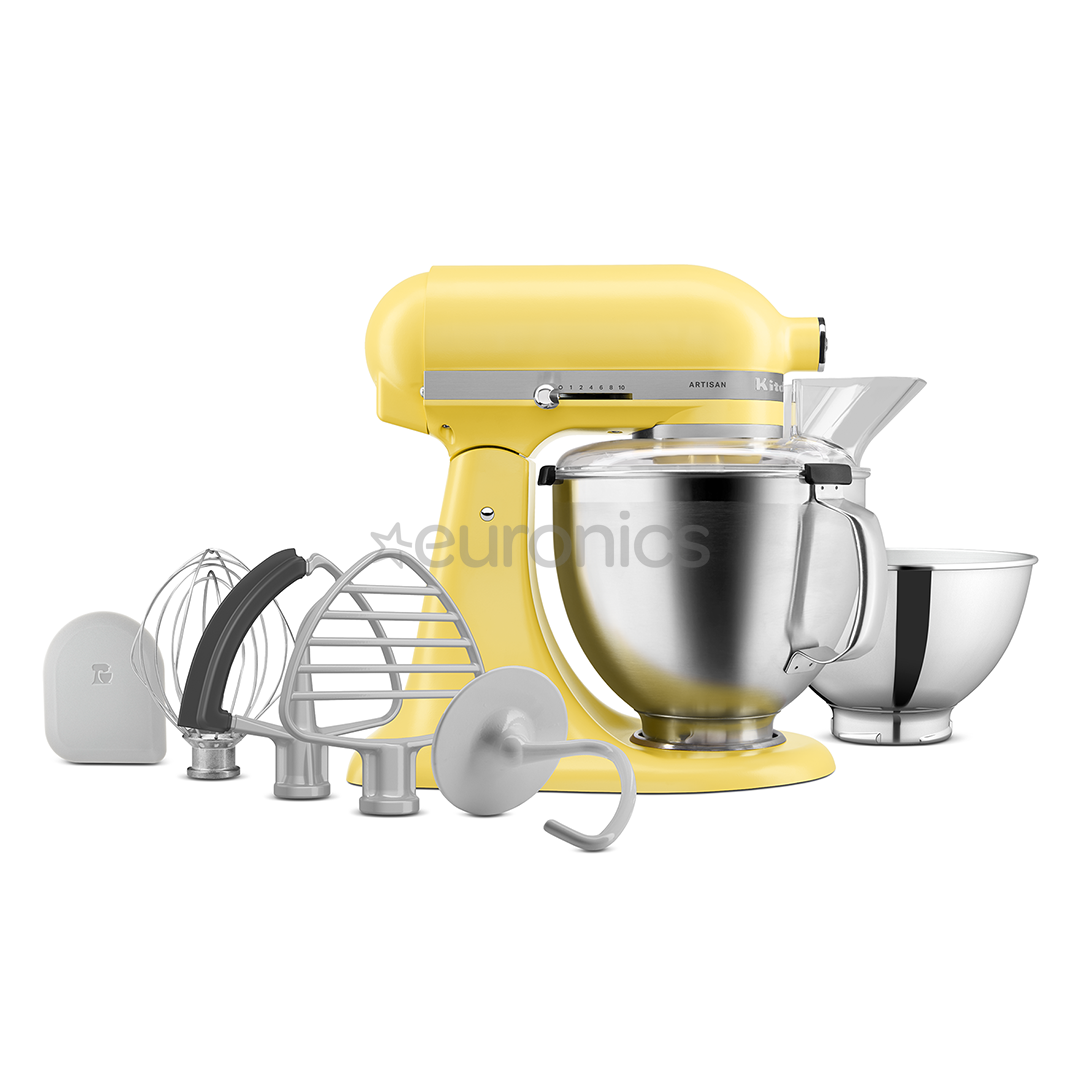 KitchenAid Artisan "Color of the year 2025 - Butter", 4.7 L / 2.8 L, 300 W, dzeltena - Mikseris