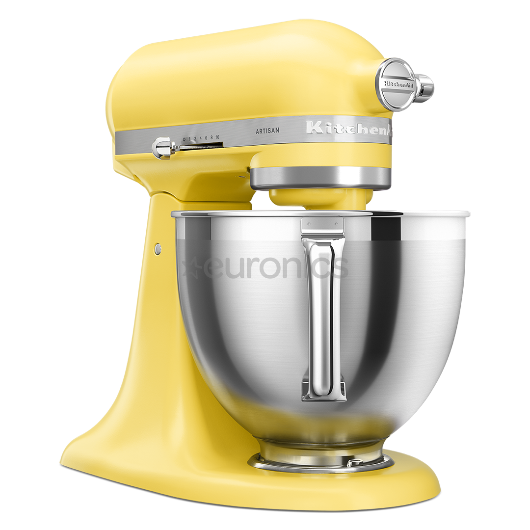 KitchenAid Artisan "Color of the year 2025 - Butter", 4.7 L / 2.8 L, 300 W, dzeltena - Mikseris