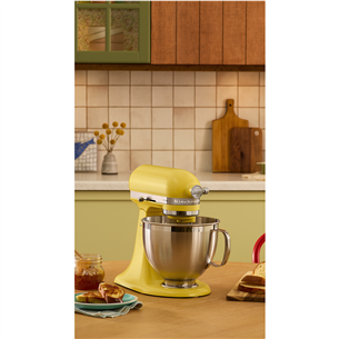 KitchenAid Artisan "Color of the year 2025 - Butter", 4.7 L / 2.8 L, 300 W, dzeltena - Mikseris