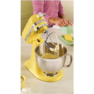 KitchenAid Artisan "Color of the year 2025 - Butter", 4.7 L / 2.8 L, 300 W, dzeltena - Mikseris