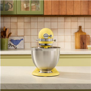KitchenAid Artisan "Color of the year 2025 - Butter", 4.7 L / 2.8 L, 300 W, dzeltena - Mikseris