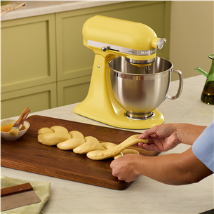 KitchenAid Artisan "Color of the year 2025 - Butter", 4.7 L / 2.8 L, 300 W, dzeltena - Mikseris
