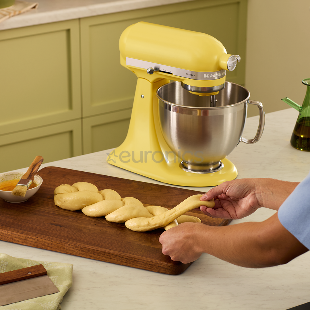 KitchenAid Artisan "Color of the year 2025 - Butter", 4.7 L / 2.8 L, 300 W, dzeltena - Mikseris