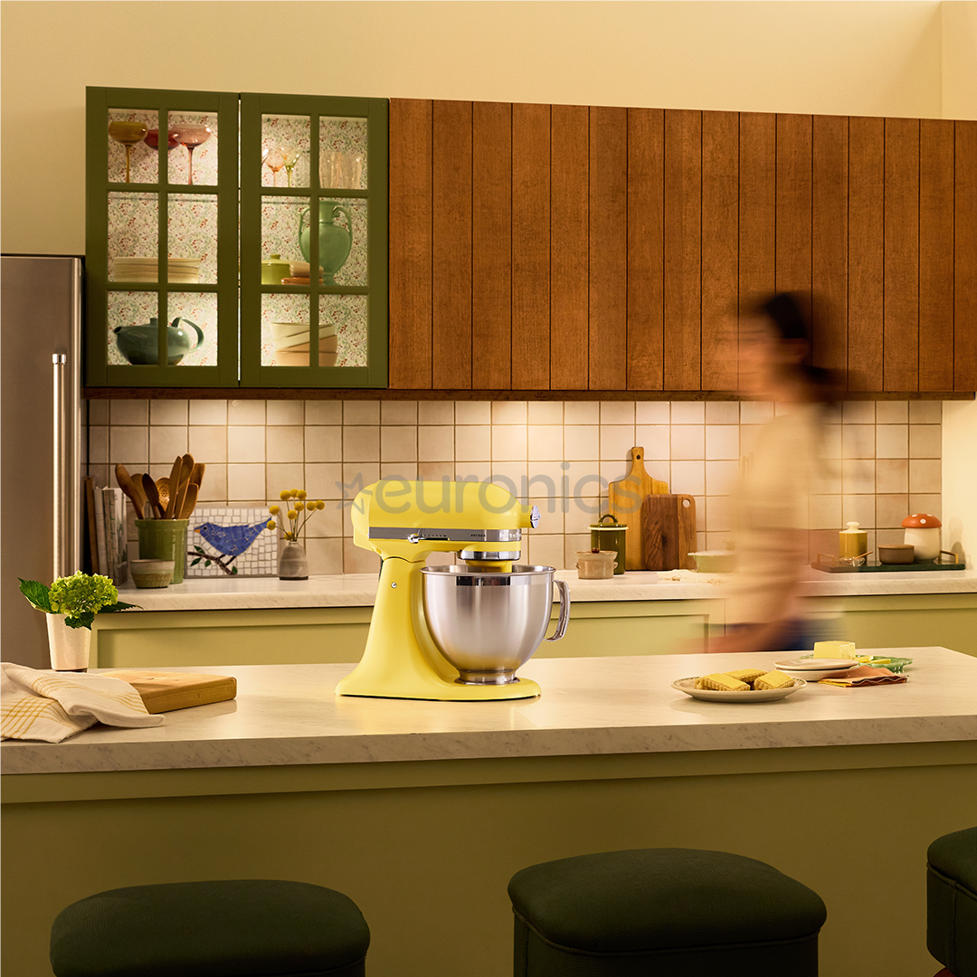 KitchenAid Artisan "Color of the year 2025 - Butter", 4.7 L / 2.8 L, 300 W, dzeltena - Mikseris