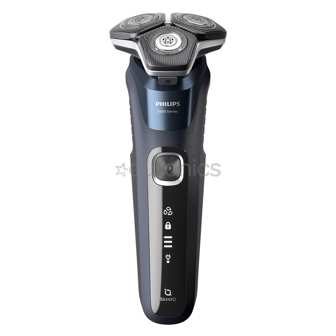 Philips Shaver 5000, Wet & Dry, melna/zila - Skuveklis