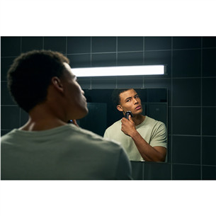 Philips Shaver 5000, Wet & Dry, melna/zila - Skuveklis