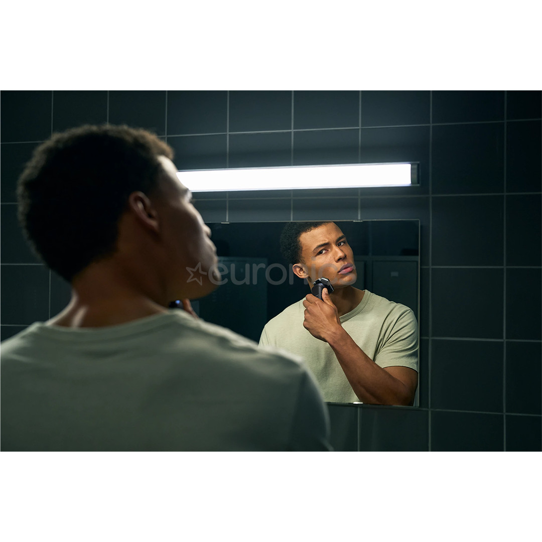 Philips Shaver 5000, Wet & Dry, melna/zila - Skuveklis