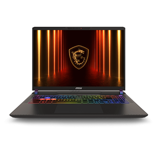 MSI Vector 16, 16'', 240 Hz, Ultra 7, 16 GB, 1 TB, RTX 5070 Ti, ENG, pelēka - Portatīvais dators VCR16HX-A2XWHG-205NL