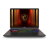 MSI Vector 16, 16'', 240 Hz, Ultra 7, 16 GB, 1 TB, RTX 5070 Ti, ENG, pelēka - Portatīvais dators