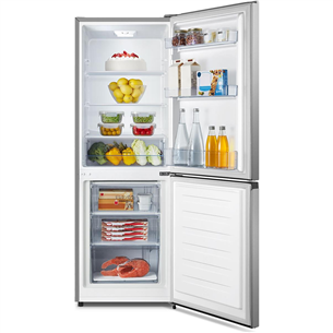 Gorenje, 230 L, augstums 162 cm, pelēka - Ledusskapis