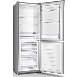Gorenje, 230 L, augstums 162 cm, pelēka - Ledusskapis