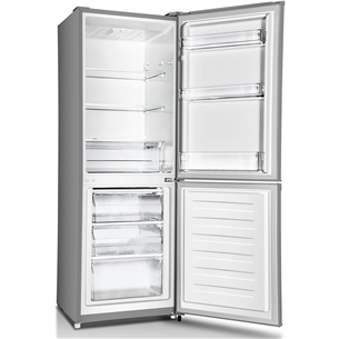 Gorenje, 230 L, augstums 162 cm, pelēka - Ledusskapis