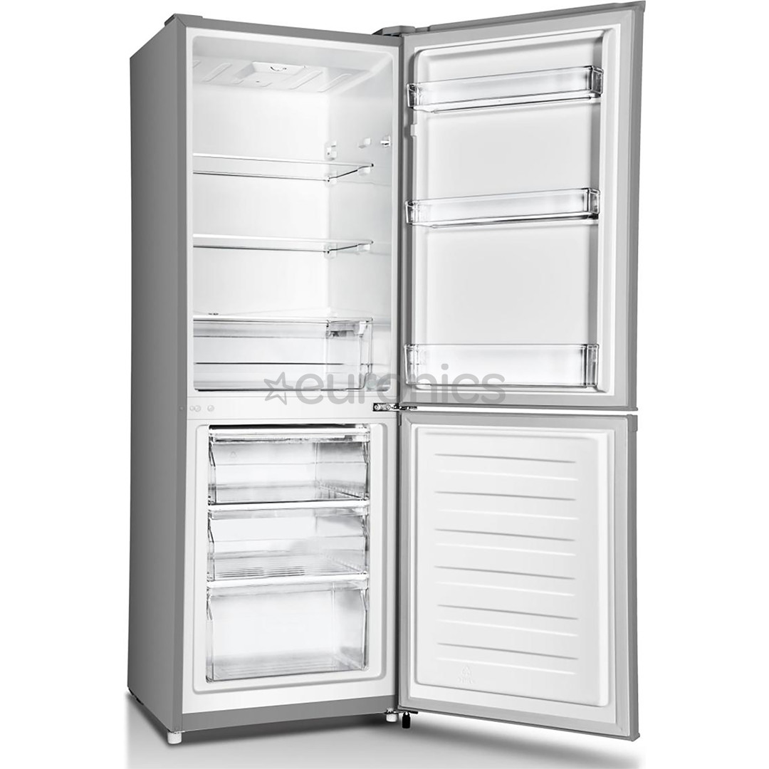 Gorenje, 230 L, augstums 162 cm, pelēka - Ledusskapis