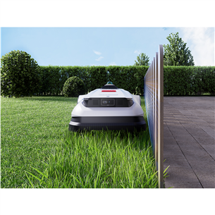 Ecovacs GOAT A1-3000 LiDAR, balta/melna - Robots zāles pļāvējs