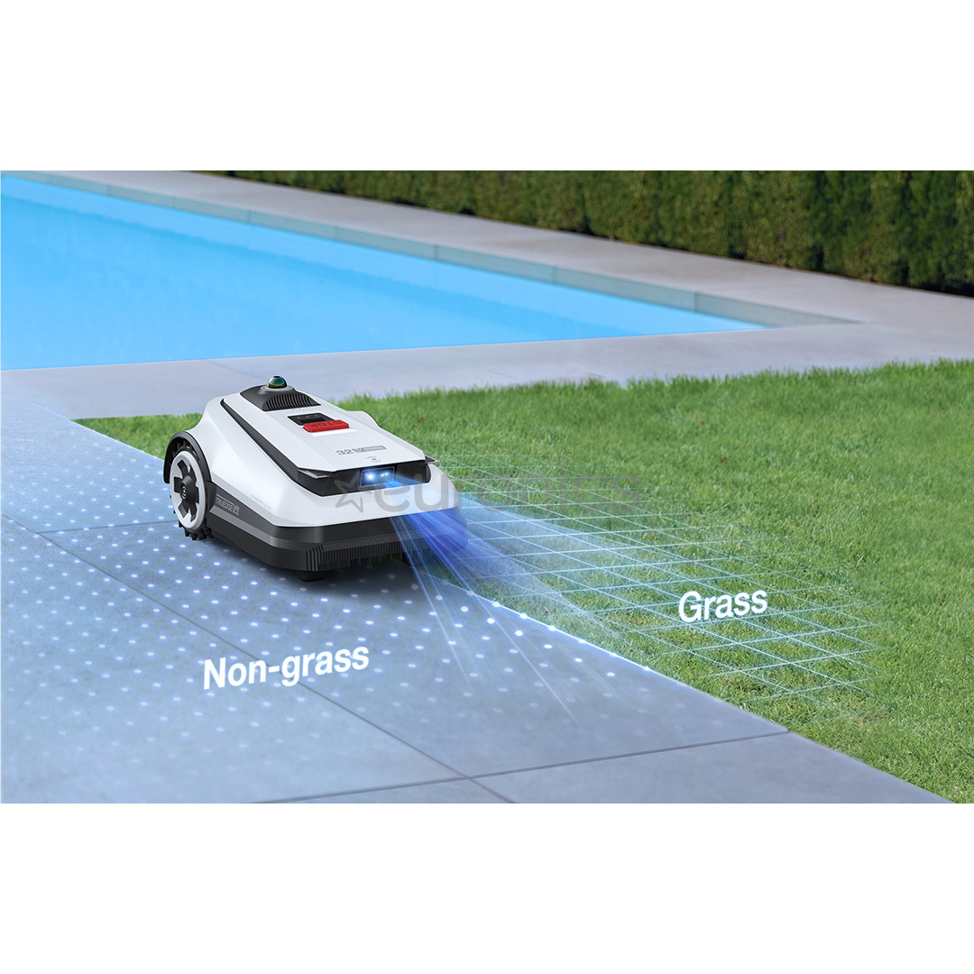 Ecovacs GOAT A1-3000 LiDAR, white/black - Robotic lawn mower